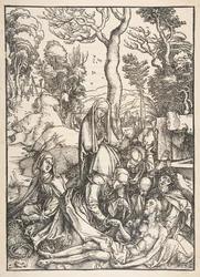 The Lamentation、from The Large Passion.nd