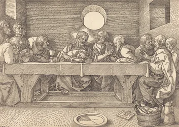 最後の晩餐、1523年。