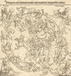 北天半球、1515年。