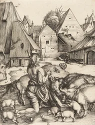 放蕩息子、c。 1496年。
