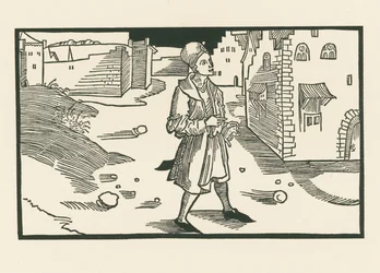 アンティフォ、1492-93年頃（木版画）