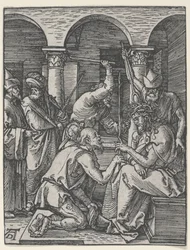 とげで戴冠したキリスト、1510年頃（木版画）