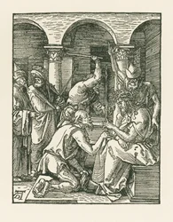 茨の冠を戴かれるキリスト 1509年頃 （木版画）