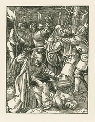 捕らわれの身となったキリスト 1509年頃（木版画）