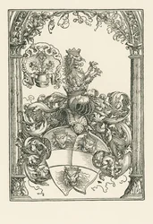 ヤコブ・ド・バニシスの紋章、1515年頃（木版画）