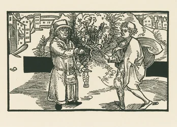 ラチェスとパルメーノ、1492-93年頃（木版画）