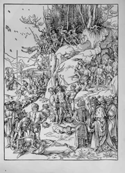 アララト山における1万人のキリスト教徒の殉教（木版画）