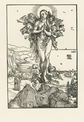 恍惚のマグダラの聖マリア 1504-05年頃（木版画）