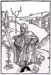 サンティアゴ・デ・コンポステーラ。 1489年（彫刻）
