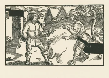 シーラスとクレメス 1492-93年頃 （木版画）