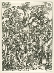 磔刑》1498年頃（木版画）