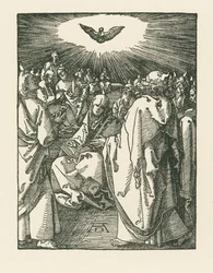 聖霊降臨 1510年頃（木版画）