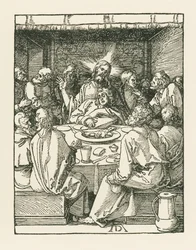最後の晩餐 1508-09年頃（木版画）