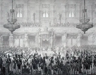 フェルディナント1世（1793-1875）の戴冠を記念する国賓晩餐会