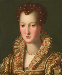 ヴァージニア・デ・メディチ（1568-1615）の肖像、胸像