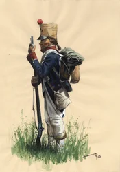 First Empire (1804-1814 and 1815): French infantryman soldier of the great Napoleonic army in country dress   1458924   ja       japanese Successfully Translated  Original: The Bridge Translat: The Bridge 1444510 ja japanese Successfully Translated Origina