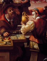 The workshop of the goldsmith オブジェクト、ジュエリーの取引の詳細。(絵画