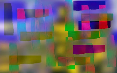 エチュード #15,2019,(ミクストメディア)