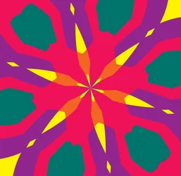 flowers #10,2019,(ミクストメディア)