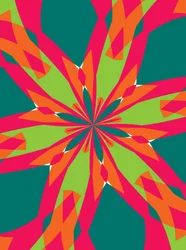 flowers #21,2019,(ミクストメディア)