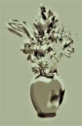 green still life,2019,(ミクストメディア)