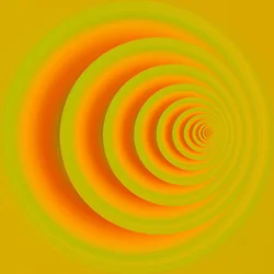 underground path(orange)II ,2019,(ミクストメディア)