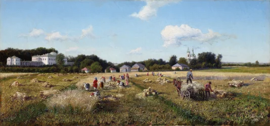 収穫、1884年。