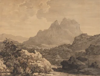 山岳風景
