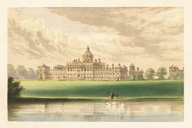 キャッスル ハワード、ヨークシャー、イギリス。 、1880年（彫刻）