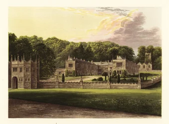 ランハイドロック ハウス、コーンウォール、イングランド。