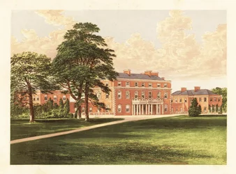 トラファルガー ハウス、ウィルトシャー、イングランド。 、1880年（彫刻）