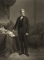ジャクソン大統領、1860年頃