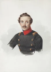 Arist Fyodorovich von Gersdorff 1805-1883、1840の肖像