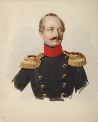 Nikolay Fyodorovich Plautin 1794-1866、1839-1843の肖像