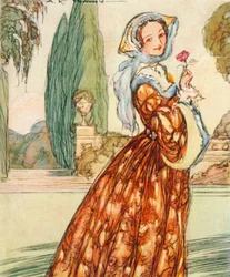 アン・ブーリン、c1507-1536。ヘンリー8世の妻と配偶者、エリザベス1世の母、1937