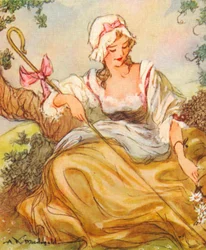 バリー夫人、フランスのルイ15世の女王、1937年