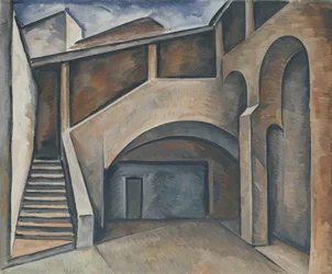 中庭、1913