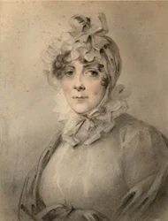 伯爵夫人アナスタシア・ニコラエヴナ・シェルバトヴァの肖像 - 1810年、旧姓ドルゴルコヴァ