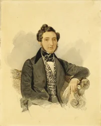 ニコライ・ミハイロフ・ドナウロフの肖像 1806-1849年 1830年代