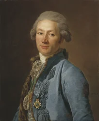 クリストフェル・ボギスラウス・ツィベト、宮廷宰相および男爵、1784年