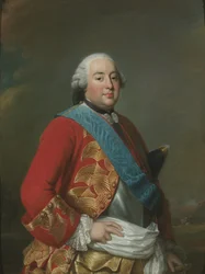 オルレアン公爵、ルイ・フィリップ1世（1725-1785）の肖像」 ロズリン、アレクサンダー（アレクサンドル）（1718-1793）作。キャンバスに油彩、1770年頃サイズ：116x88cmストックホルム国立博物館
