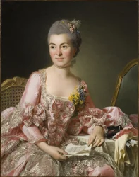 マリー＝シュザンヌ・ジルー、ロズラン夫人の肖像、1734-1772年、1770年
