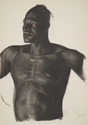 アフリカのデッサンと絵画のサラ・レ・ピストゥール（バール・ウアンジャ）は、シトロエンセンターアフリカ遠征の2番目のミッション、ハートアウドゥアンデュブルイユ（パブ）で処刑されました。パリ、1927