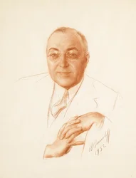 ボリス・アレクサンドロヴィッチ・バフメテフの肖像1880-1951、1935