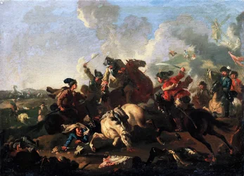 ポルタバの戦いの様子