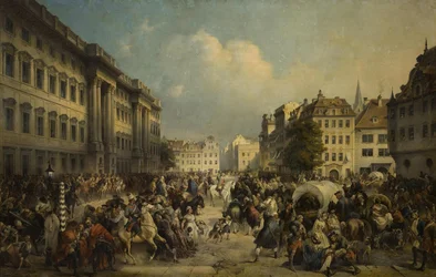1849年1760年10月のロシア軍によるベルリン占領