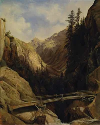 ハンデック滝、1842-43