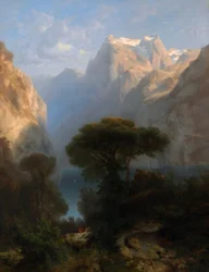 ドイツ語：ルツェルン湖のヴィアヴァルトシュテッター・ゼー（1853年）