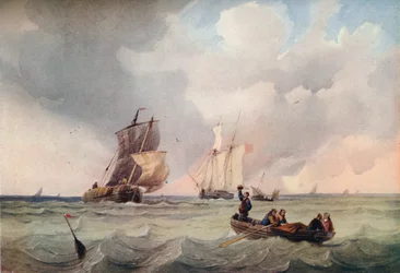 「海景」、c1860