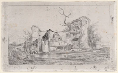 ウォッシャーウーマン、1833-38。